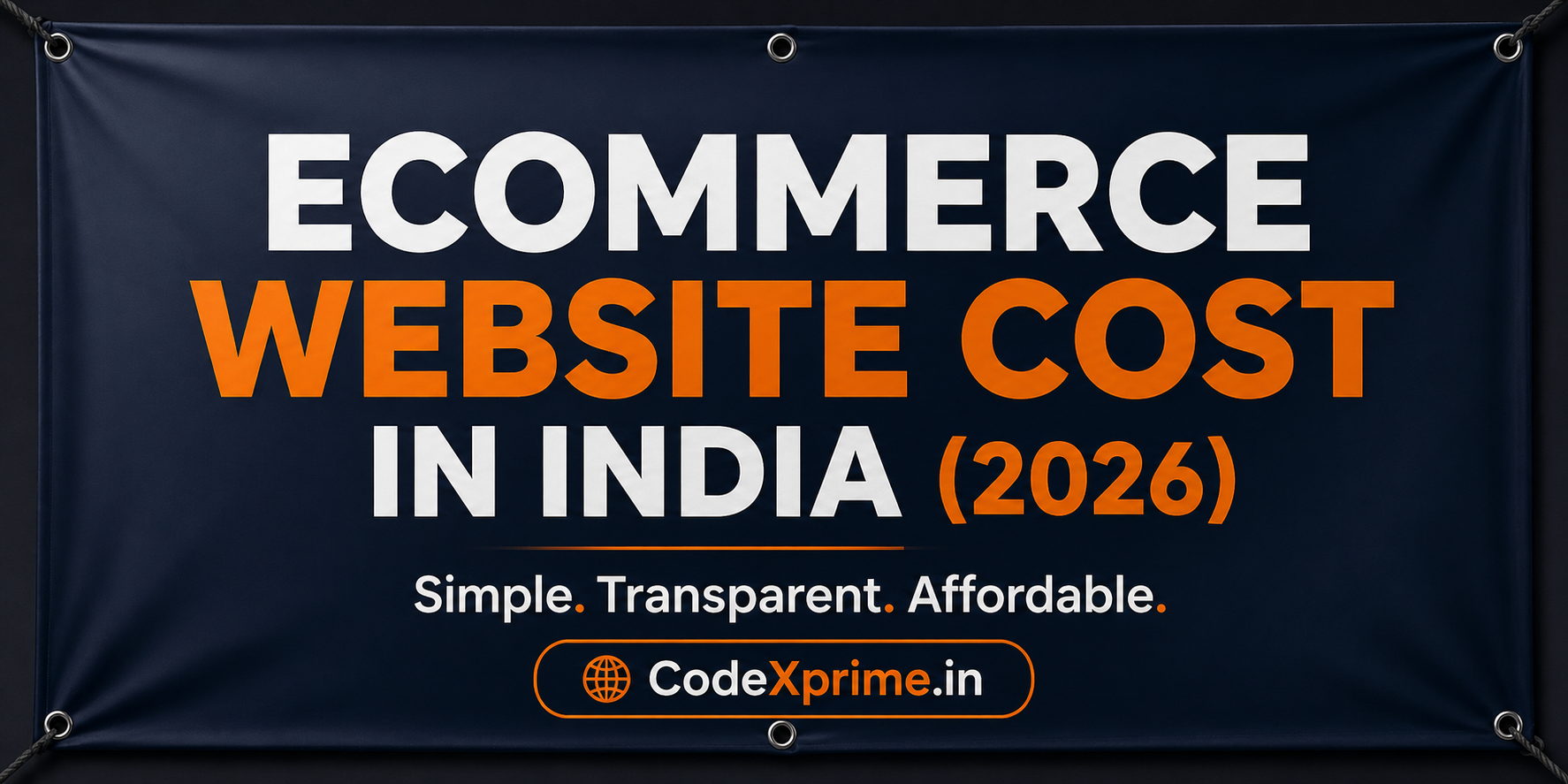 Ecommerce Website Cost in India