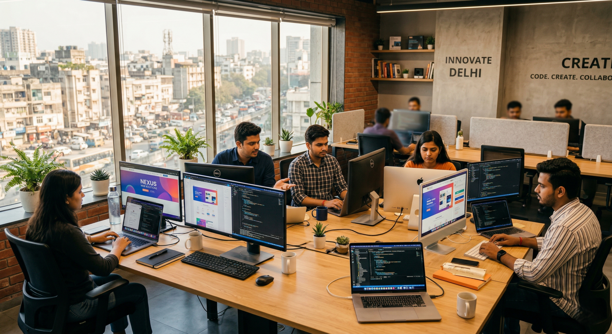 Web development company in Dwarka